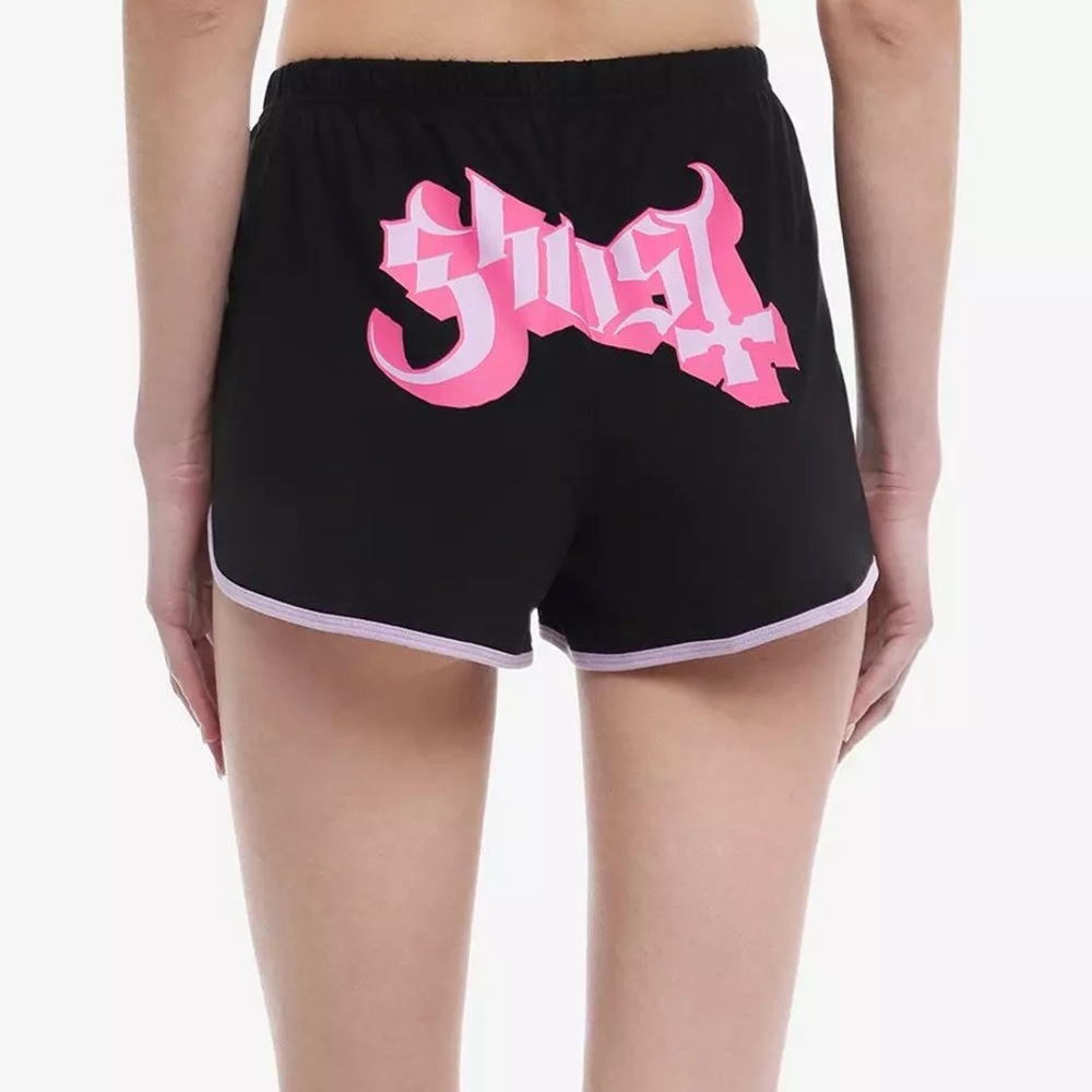 Ghost Logo Lounge Shorts Hot Topic Papa Emeritus‎ Nameless Ghouls